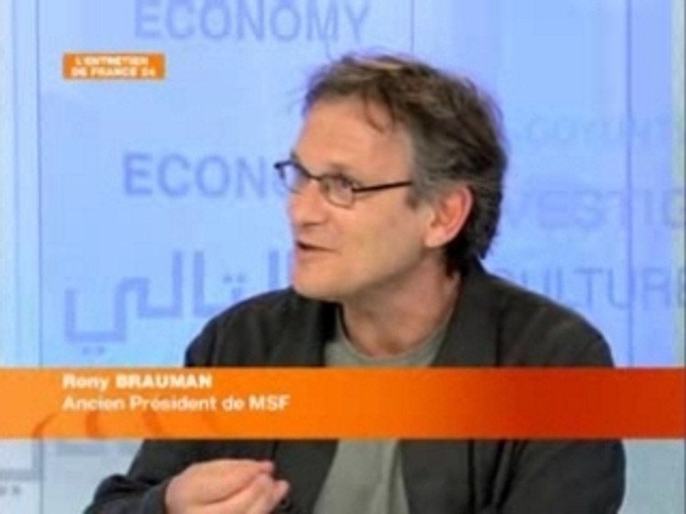 DARFOUR - ITW RONY BRAUMAN - FRANCE 24 -