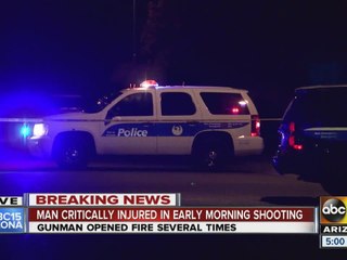 Man found on street after shooting