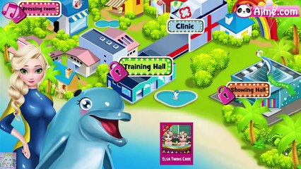 Elsa Dolphin Show - Frozen Princess Elsa Games for Kids