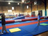 toddler gymnastics training / learning the body flexibility