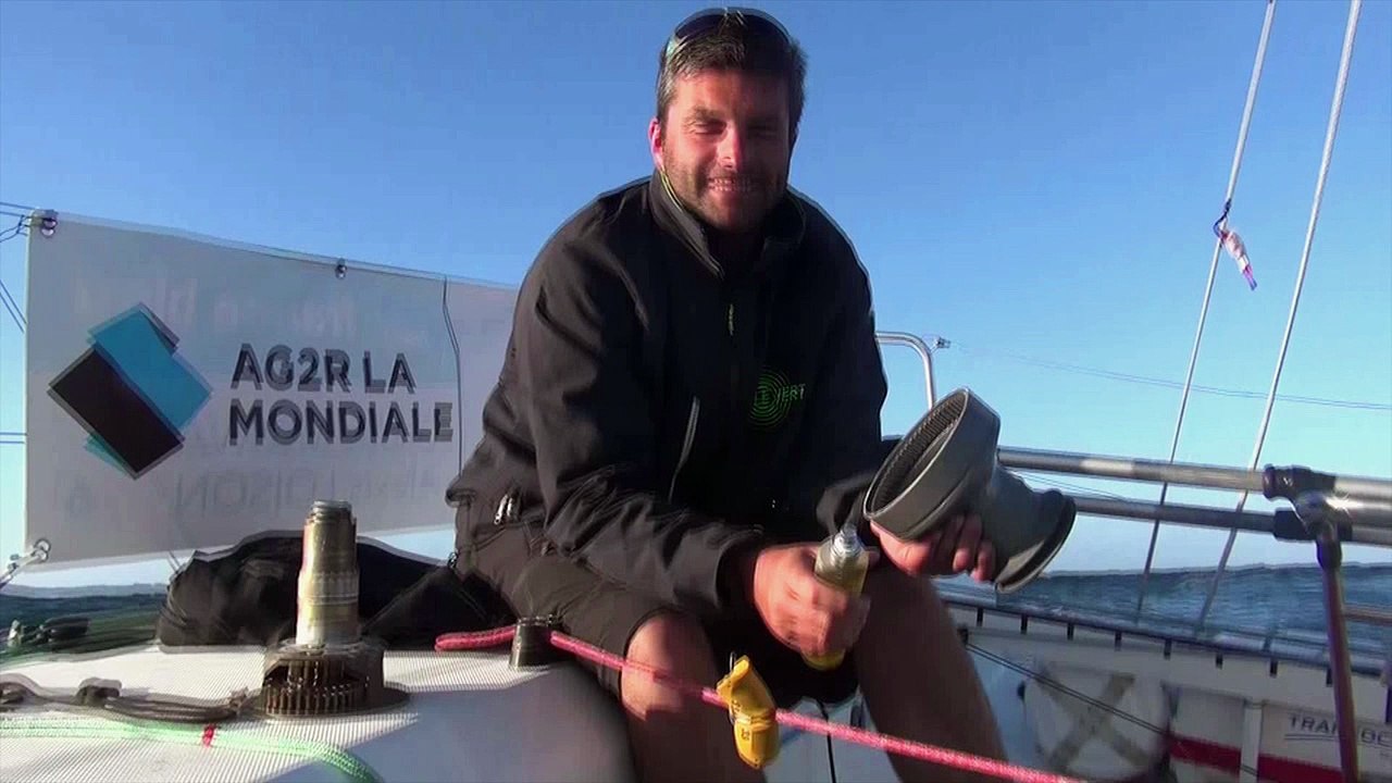 Réparations à bord de Cercle Vert