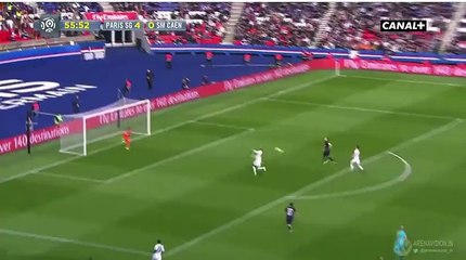 5-0 Ibrahimovic Super Goal - Paris Saint Germain 5-0 Caen 16.04.2016
