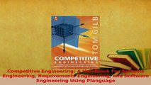 Download  Competitive Engineering A Handbook For Systems Engineering Requirements Engineering and PDF Free