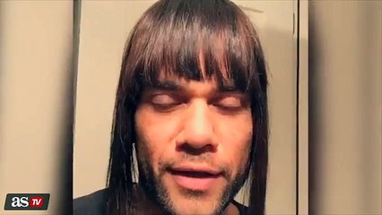 the Alves disguised as woman (funny) 2016