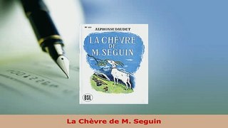 PDF  La Chèvre de M Seguin Download Online