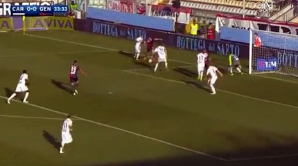 Pavoletti GOAL - Carpi (0-1) Genoa - 16-4-2016
