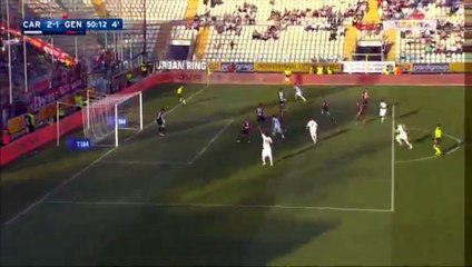 Lorenzo Lollo Goal - Carpi 2-1 Genoa - 16.04.2016