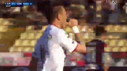 Di Gaudio GOAL - Carpi (1-1) Genoa - 16-04-2016