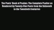 Book The Poets' Book of Psalms: The Complete Psalter as Rendered by Twenty-Five Poets from