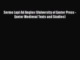 Ebook Sermo Lupi Ad Anglos (University of Exeter Press - Exeter Medieval Texts and Studies)