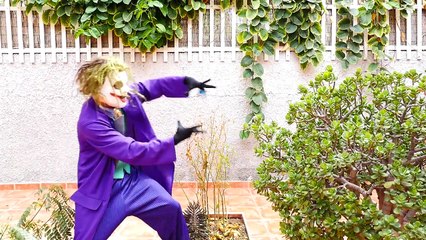 Spiderman & Frozen Elsa Vs Joker & Maleficent Elsa lose powers Superhero Fun in Real Life