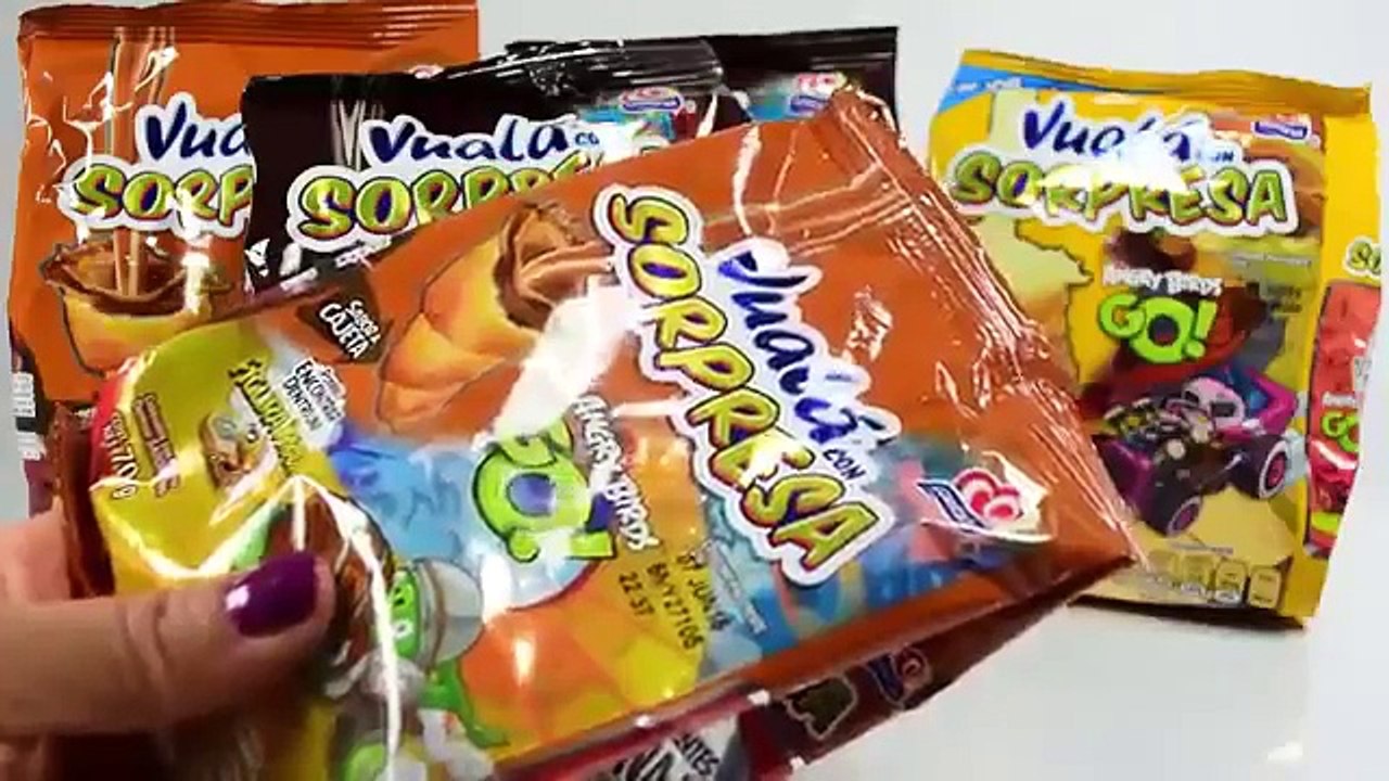 Vuala con Sorpresa Angry Birds Go!   JuguetesYSorpresas