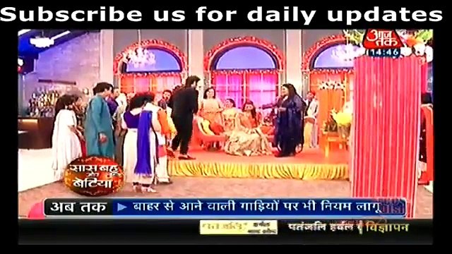 Kasam Tere Pyaar Ki - 16th april 2016 bhar aai RISHI ki aankhen tanu ki shaadi