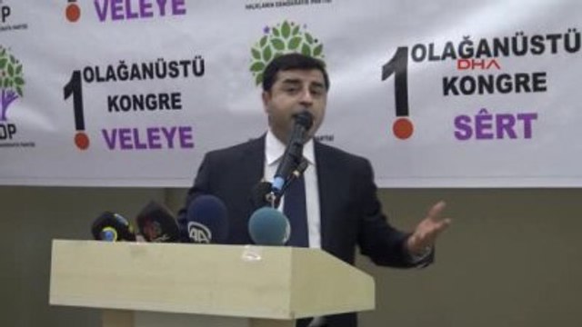 Siirt Hdp Lideri Demirtaş Siirt'te Konuştu 4