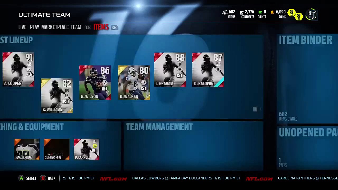 Live large quicksell pack opening!!! (Madden NFL 16)