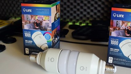 LIFX Color 1000 Smart Bulb Review