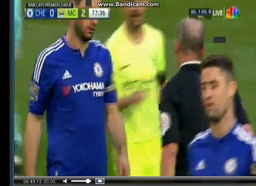 penalty for m.city reot card for chelsea