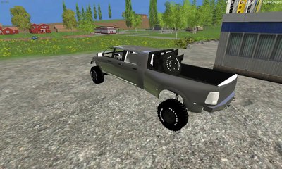 Farming Simulator 2015 - talking about the Dodge mega ram runner
