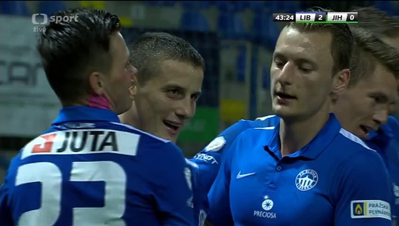 2-0 Herolind Shala Goal Czech Rep. Synot liga - 16.04.2016, Slovan Liberec 2-0 J