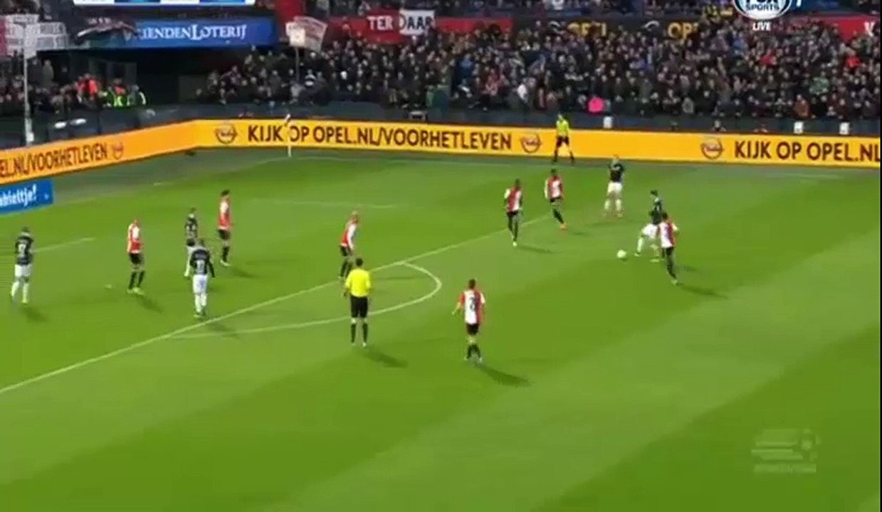 0-1 Michael de Leeuw Goal - Feyenoord 0-1 FC Groningen 16.04.2016