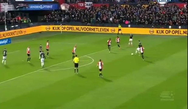 Michael de Leeuw Goal - Feyenoord 0-1 FC Groningen 16.04.2016