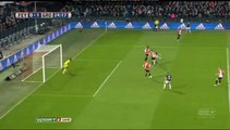 Goal Michael de Leeuw - Feyenoord 0-1 FC Groningen (16.04.2016) Eredivisie