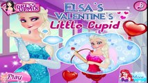 Elsas Valentines Little Cupid - Disney Frozen Princess Games