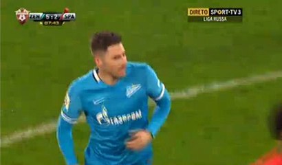 Javi García Goal - Zenit St. Petersburg 5-2 Spartak Moscow - 16.04.2016 HD