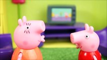 PIG GEORGE DA FAMÍLIA PEPPA PIG FAZ BIRRA QUERENDO GANHAR UM