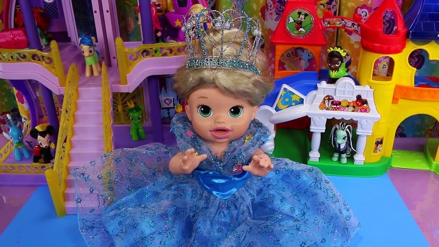 Cinderella Custom Baby Alive Disney Princess Poops Eats Play-Doh Toys Surprises