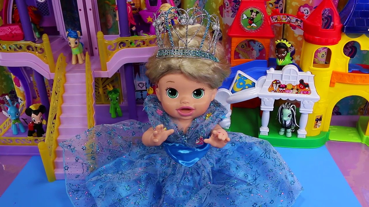 Cinderella Custom Baby Alive Disney Princess Poops Eats Play-Doh Toys Surprises