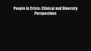 [PDF] People in Crisis: Clinical and Diversity Perspectives [Download] Full Ebook