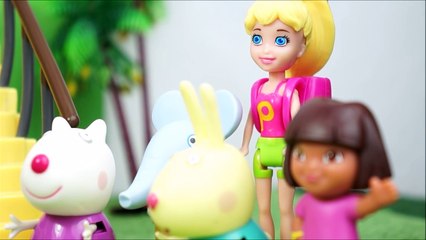 Pig George da Família Peppa Pig Saindo de Férias! Novelinha