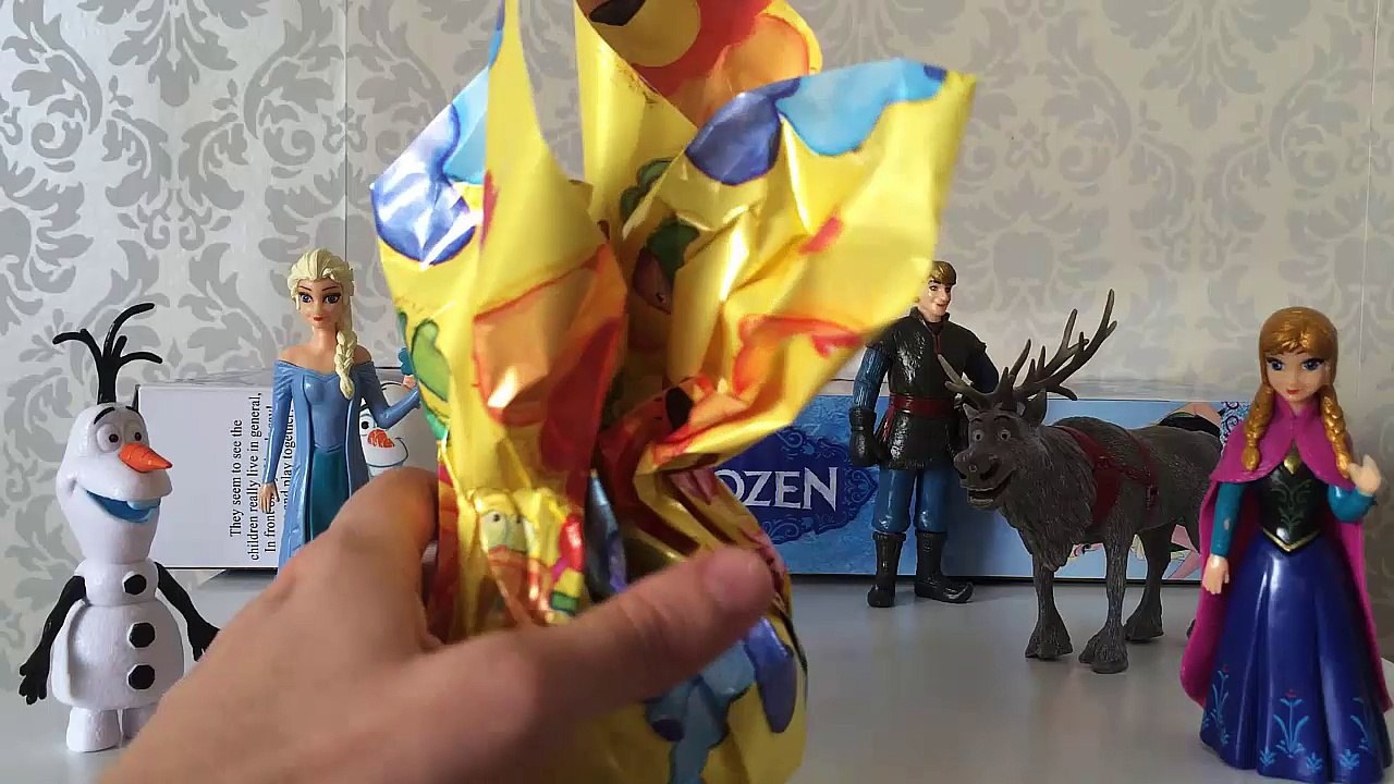 Frozen - Elsa Anna Disney Ovos Surpresas Surprise Eggs Brinquedos - Português