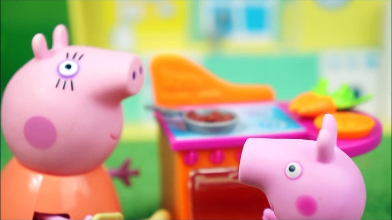 Papai da Peppa Pig com Dor de Barriga Sentado no Vaso Sanitá