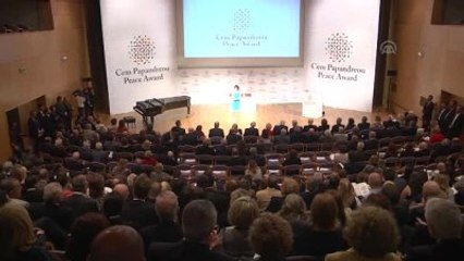 Cem-Papandreu Uluslararası Barış Ödülü" İlk Sahiplerini Buldu