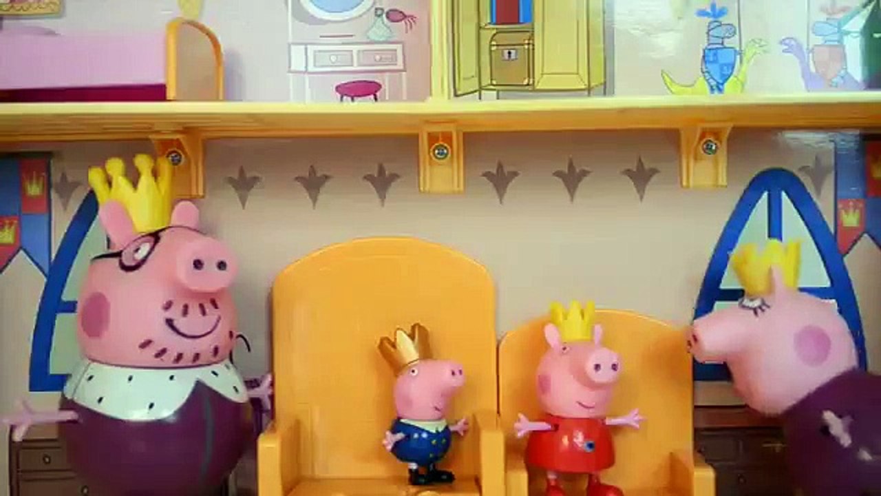 Pig George da Familia Peppa Voando no Dragao!!! Em Portugues