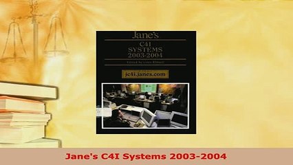 PDF  Janes C4I Systems 20032004 Download Full Ebook