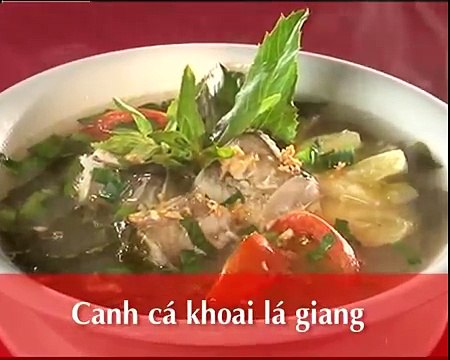 Clip Hướng Dẫn Làm Món Canh Cá Khoai Lá Giang - Món Ngon Mỗi Ngày 2014