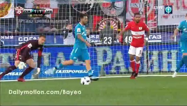 All Goals & Highlights HD - Zenit Petersburg 5-2 Spartak Moscow - 16-04-2016