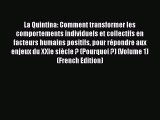 [PDF] La Quintina: Comment transformer les comportements individuels et collectifs en facteurs