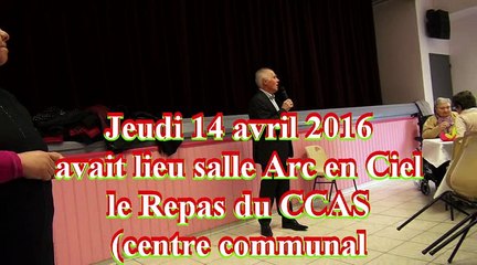 14 Avril 2016 avait lieu le repas du CCAS