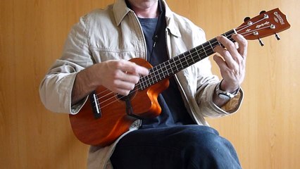 Ukelele Manel Musso EMMB Escola de música de Badalona Bluegrass Lick