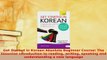 PDF  Get Started in Korean Absolute Beginner Course The essential introduction to reading Download Full Ebook