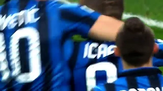 Cuplikan Gol babak pertama Inter milan vs Napoli 2-0 Serie A 2016