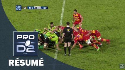 PRO D2 - Résumé Montauban-Perpignan: 28-25 - J26 - Saison 2015/2016