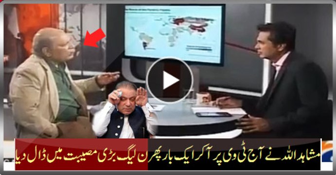 Mushahid Ullah Once Again Puts PMLN In Big Trouble