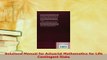 PDF  Solutions Manual for Actuarial Mathematics for Life Contingent Risks  EBook