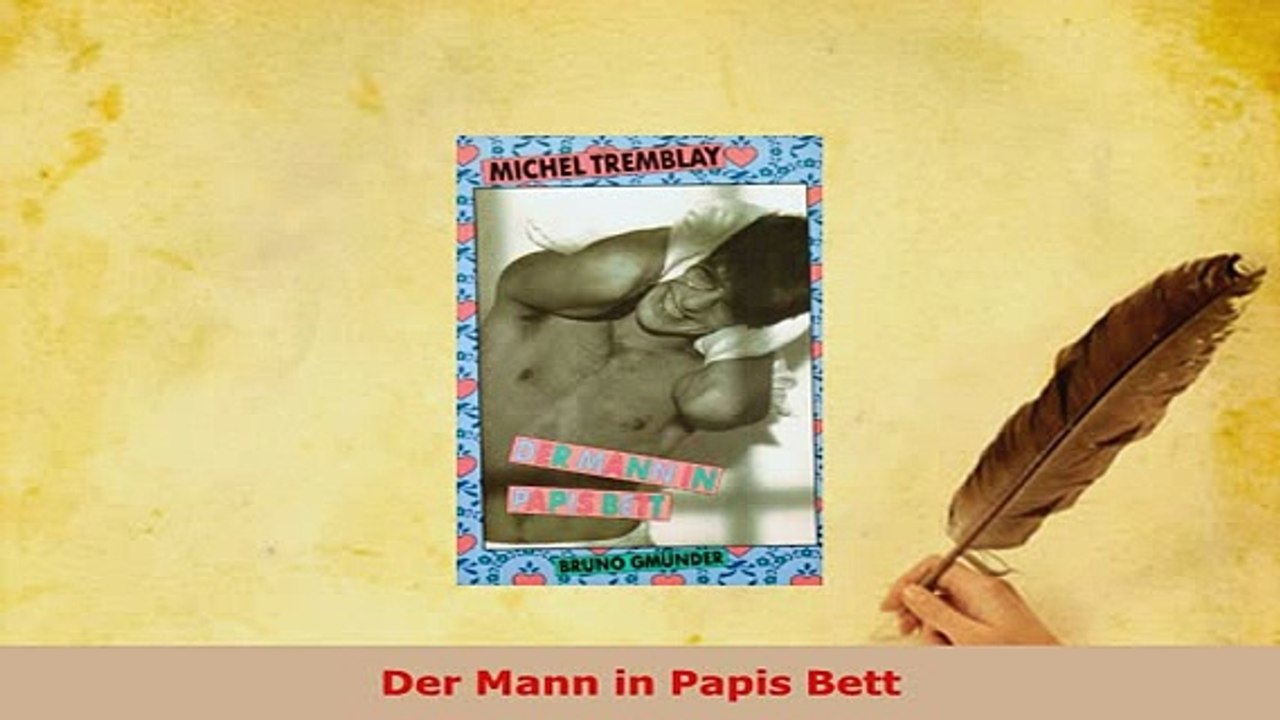 Download  Der Mann in Papis Bett  Read Online