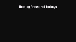Download Hunting Pressured Turkeys PDF Free